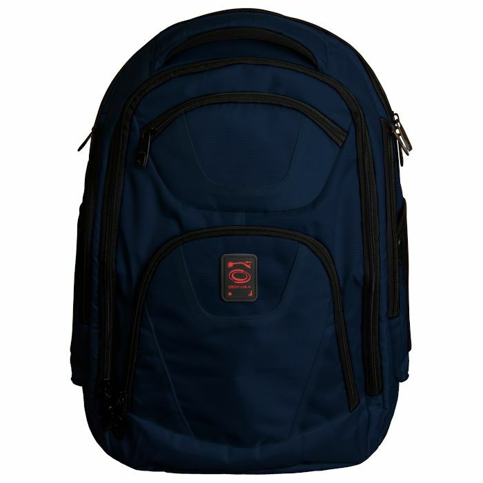 ODYSSEY - Odyssey Backtrak XL DJ Equipment Backpack For Controller Or 10" Mixer + Laptop + Accessories (dark blue)