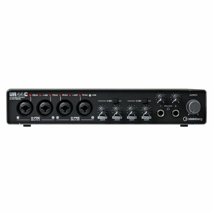 STEINBERG - Steinberg UR44C 6-In/4-Out USB 3.0 Audio & MIDI Interface (black)