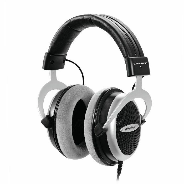 OMNITRONIC - Omnitronic SHP-600 Hi-Fi Headphones (black/silver)