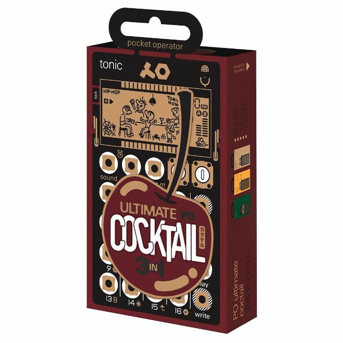 TEENAGE ENGINEERING - Teenage Engineering PO Ultimate Cocktail Limited Edition Pocket Operator Super Set (includes PO-12 Rhythm, PO-24 Office, PO-32 Tonic, 3 silicone cases & 3 sync cables)