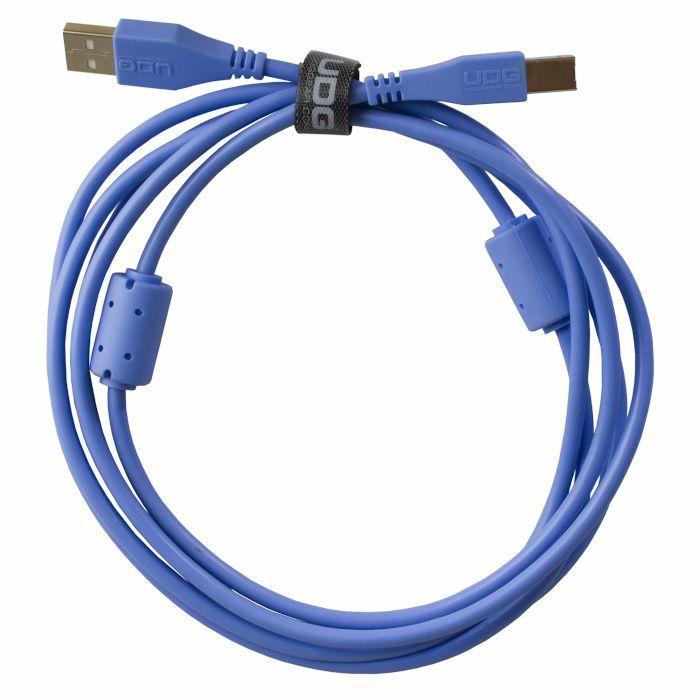 UDG - UDG Ultimate Straight USB 2.0 A-B Audio Cable (blue, 1.0m)