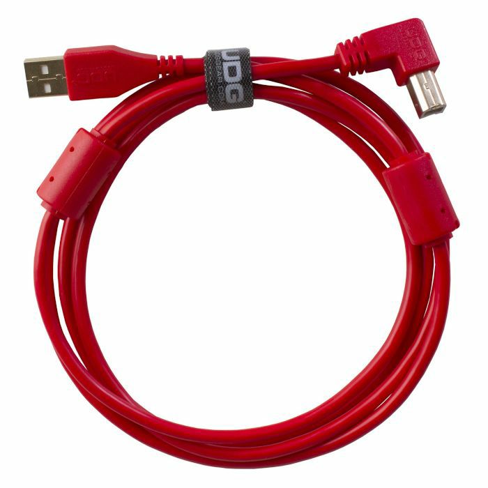 UDG - UDG Ultimate Angled USB 2.0 A-B Audio Cable (red, 2.0m)
