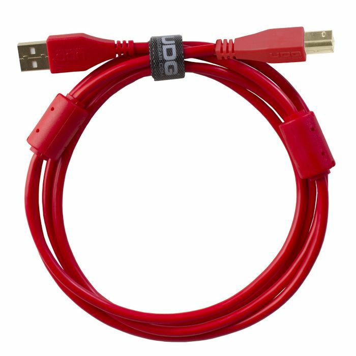 UDG - UDG Ultimate Straight USB 2.0 A-B Audio Cable (red, 1.0m)
