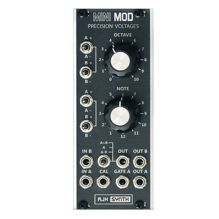 AJH SYNTH - AJH Synth MiniMod Precision Voltages Accurate Voltage Adder/Transposer Module (black)