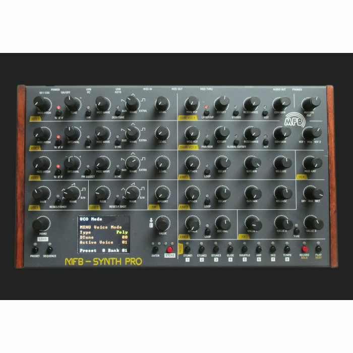 MFB - MFB Synth Pro Eight Part Analogue Polyphonic Desktop Synthesiser & Sequencer