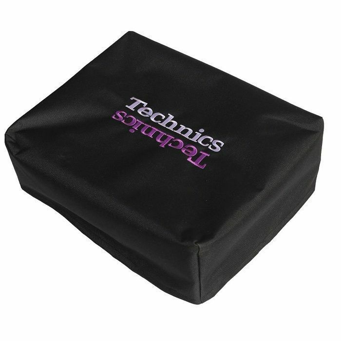 DMC - DMC Technics Purple Limited Edition Deck Cover (single, black with purple embroidered logo)