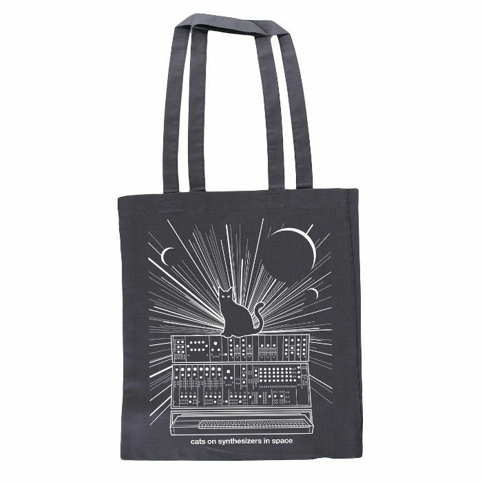 CATS ON SYNTHESIZERS IN SPACE - Cats On Synthesizers In Space Canvas Tote Bag (grey)