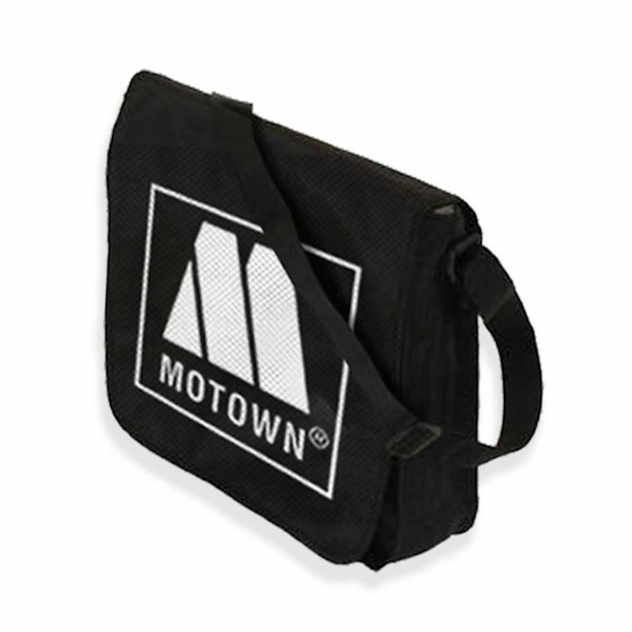 MOTOWN - Motown Flaptop Messenger 12" Vinyl Record Bag (holds up to 25 records)