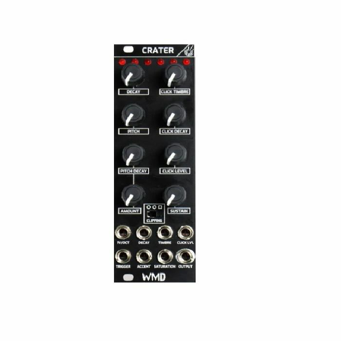 WMDEVICES - WMDevices Crater Analogue & Digital Hybrid Bass Drum Module (black)
