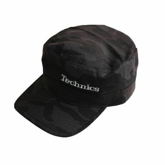TECHNICS - Technics Army Cap (midnight camo with silver embroidered logo)