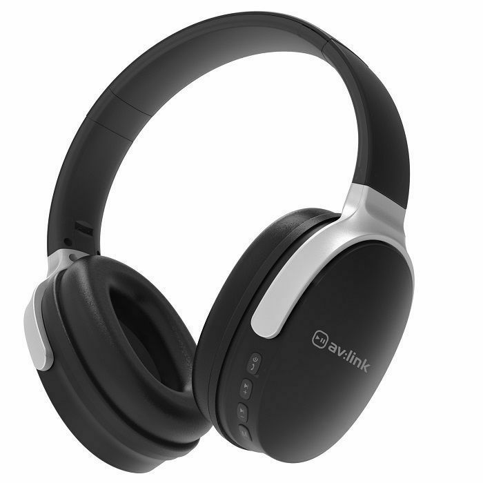 AV LINK - AV Link WBH40 Over Ear Wireless Bluetooth Headphones (black)