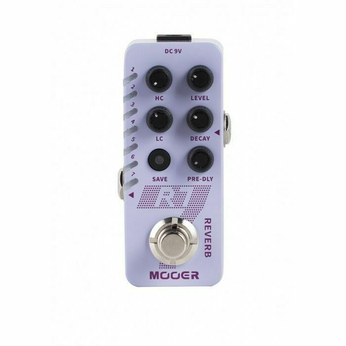 MOOER AUDIO - Mooer Audio R7 Micro Digital Reverb Effects Pedal