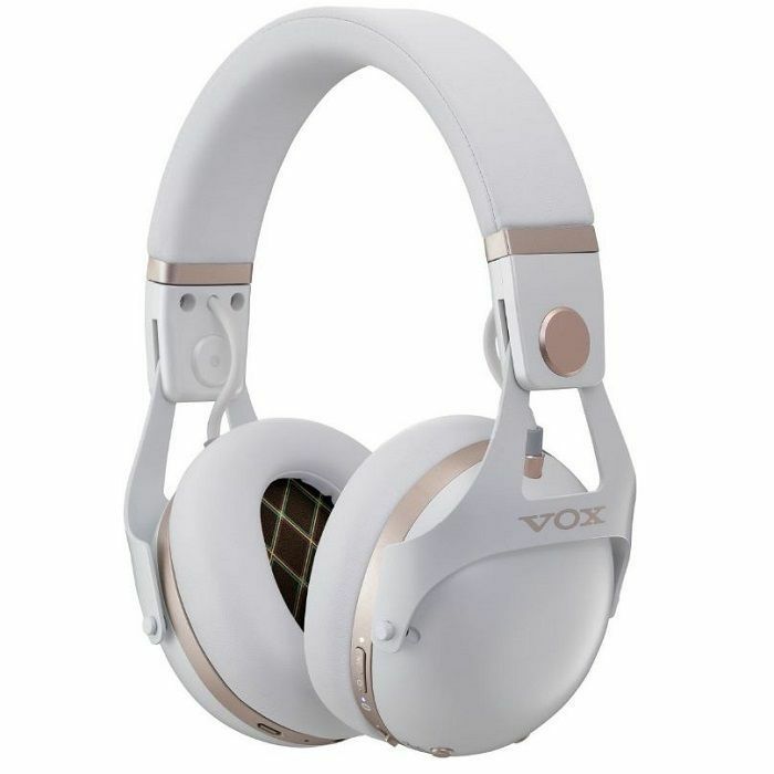 Vox VHQ1 Smart Noise Cancelling Headphones For Guitarists (white) at