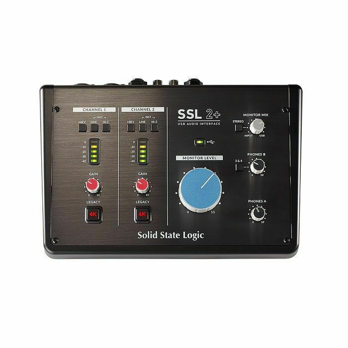 SOLID STATE LOGIC - Solid State Logic SSL 2+ 2x4 USB-C & MIDI Audio Interface
