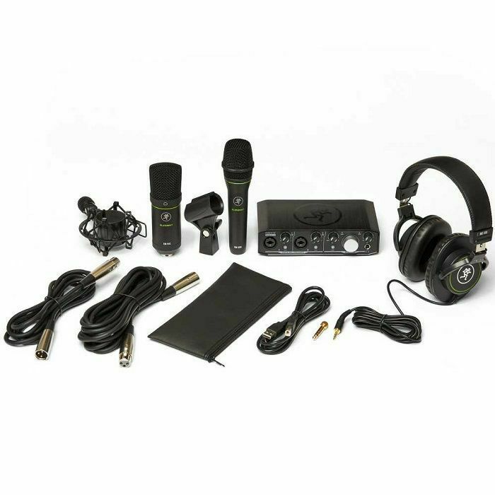 MACKIE - Mackie Producer Bundle (includes 2 x EleMent series mics, MC-100 headphones, Onyx Producer interface, software suite & accessories)