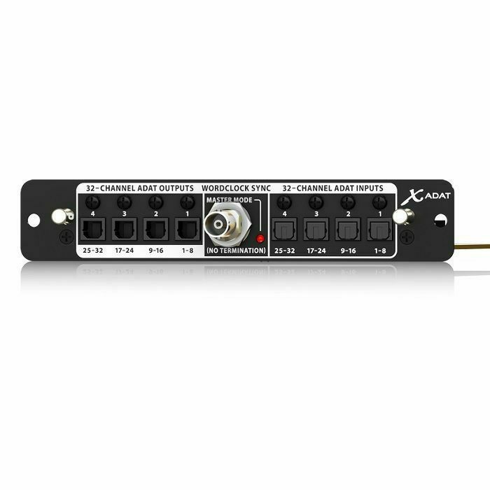 BEHRINGER - Behringer X-ADAT High-Performance 32-Channel ADAT/ Wordclock Expansion Card For X32