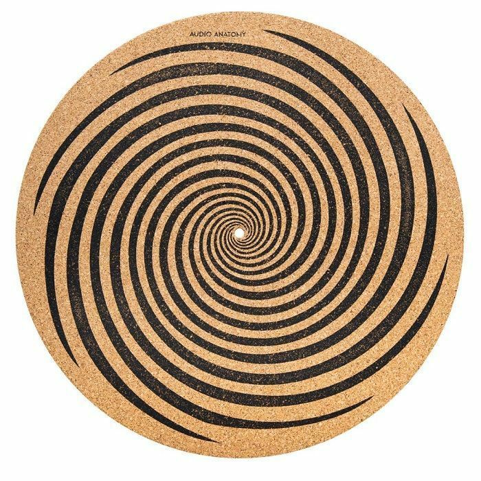 AUDIO ANATOMY - Audio Anatomy Cork Turntable Slipmat (spiral design, single)