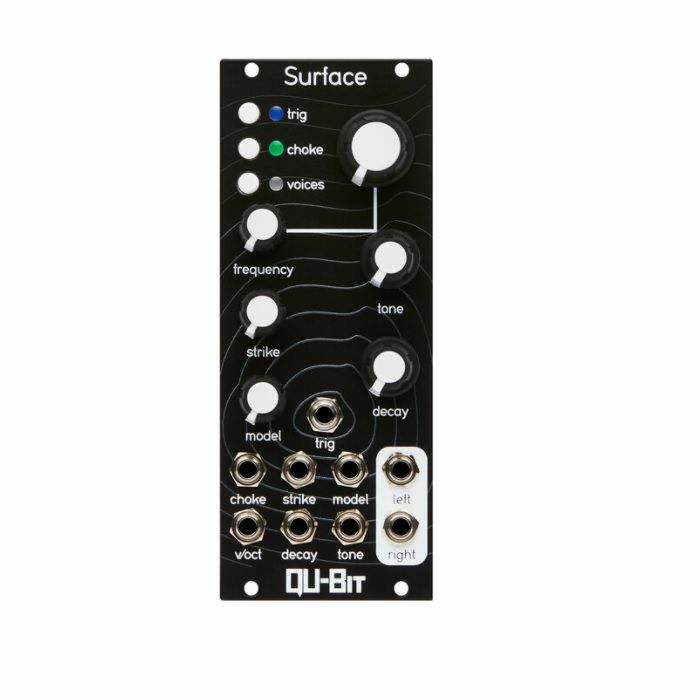 QU-BIT - Qu-Bit Surface Multi-Timbral Physical Modeling Voice Module (black)