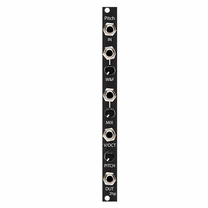 2hp Pitch Time-Domain Pitch Shifter Module (black) at Juno Records.