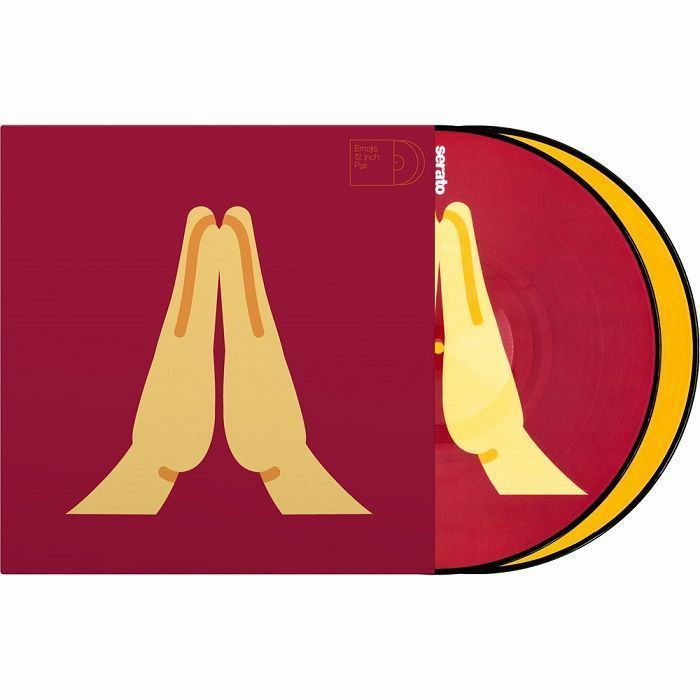 SERATO - Serato Reversible Emoji Picture Disc #1 Hands 12" Control Vinyl Records (pair)