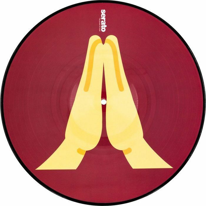 Serato Reversible Emoji Picture Disc #1 Hands 12" Control Vinyl Records (pair)