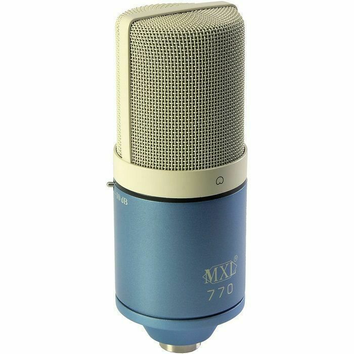 MXL - MXL 770 Small Diaphragm Condenser Microphone (limited edition sky blue version)