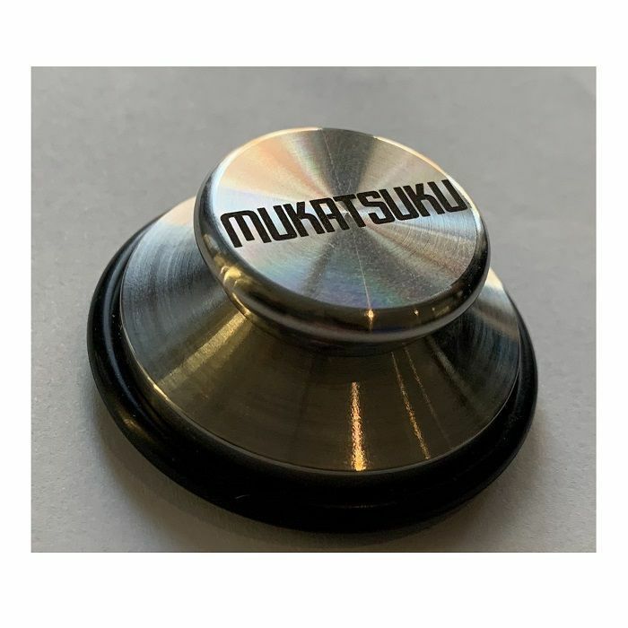 MUKATSUKU - Mukatsuku Stainless Steel O Ring Precision Made 45 Adapter With Straight Font Logo Design (Juno exclusive)
