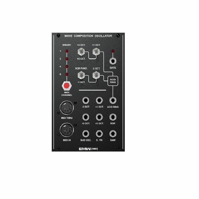 EMW - EMW Wave Composition Oscillator Module (black faceplate)