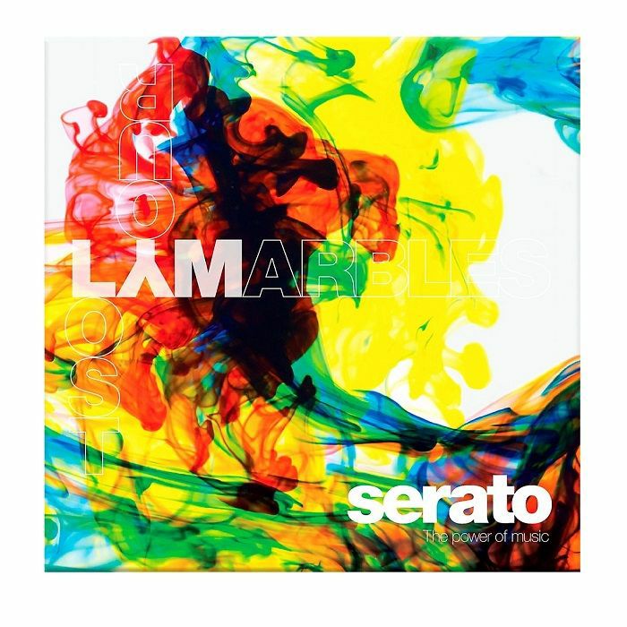 Serato Lost Your Marbles 7" Control Vinyl Records (multicolour splatter, pair)