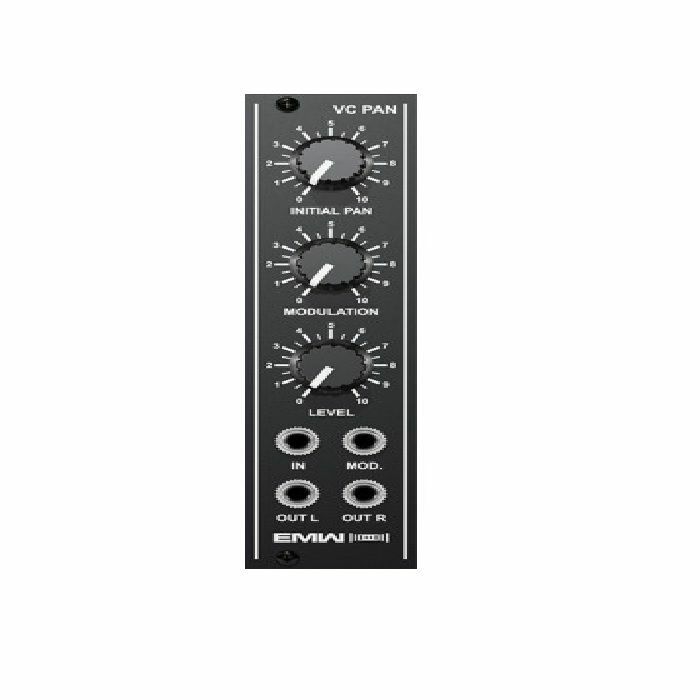 EMW - EMW VC Pan Voltage Controlled Panoramic Module (black faceplate)