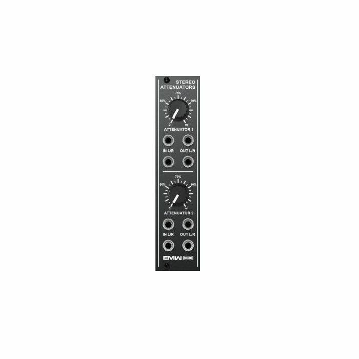 EMW - EMW Stereo Attenuators Module (black faceplate)