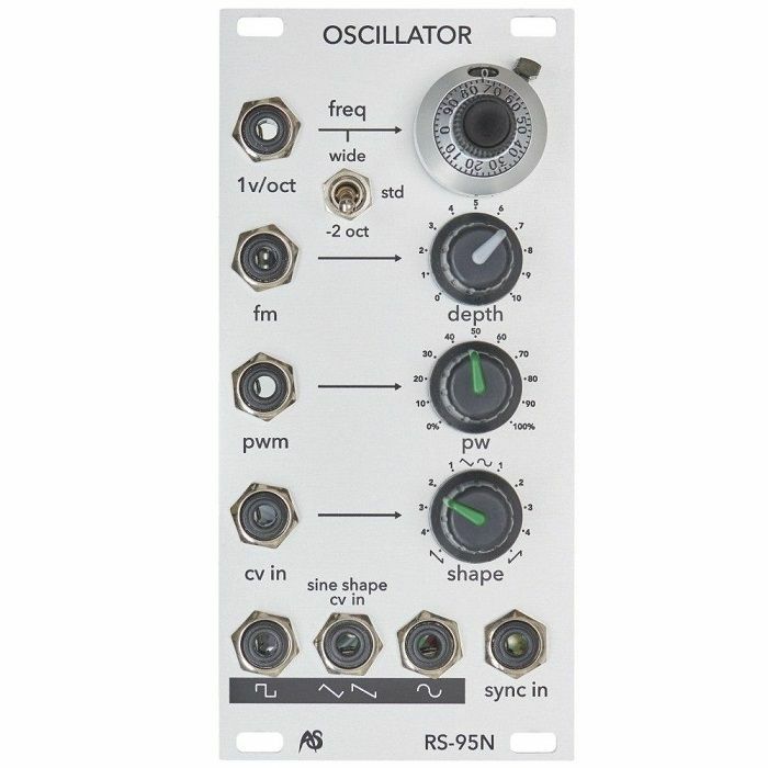 ANALOGUE SYSTEMS - Analogue Systems RS-95N Oscillator VCO Module (silver)