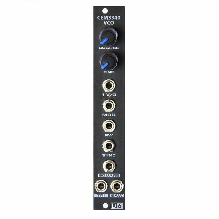 DIVISION 6 - Division 6 CEM3340 VCO Module (black faceplate)