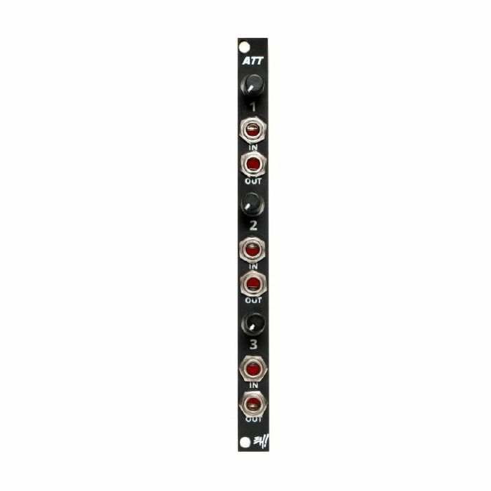 EURORACK HARDWARE MODULES - Eurorack Hardware Modules ATT Triple Attenuator Module