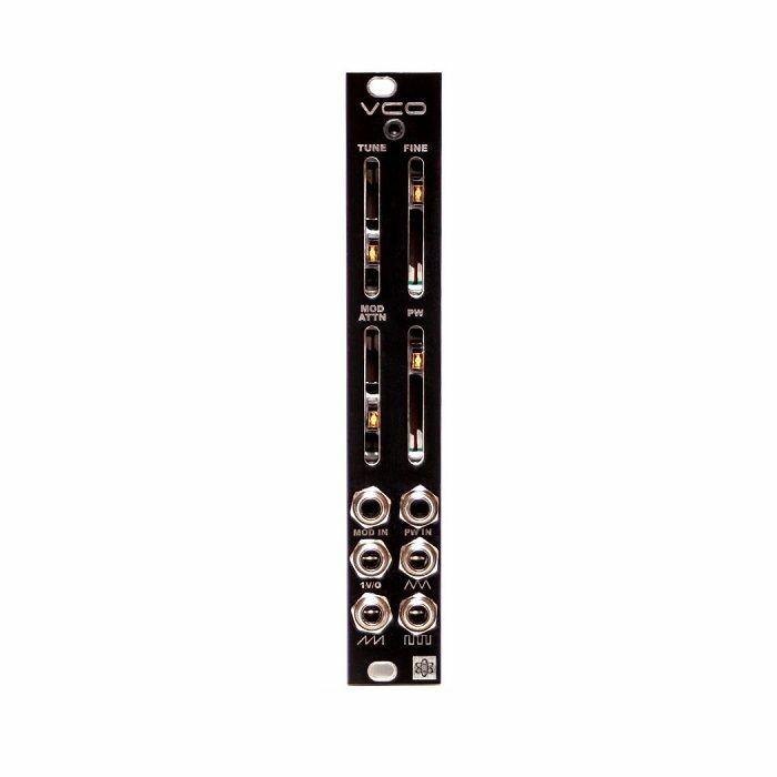 SYNTHROTEK - SynthRotek VCO Analog Voltage Controlled Oscillator Module (black faceplate) (fully assembled)
