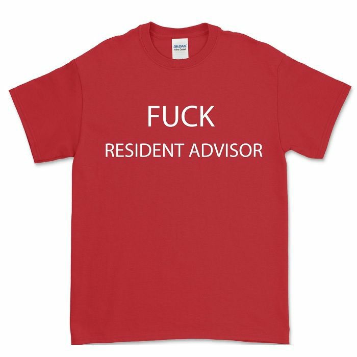 FXHE - Fuck Resident Advisor T-shirt (extra extra large)