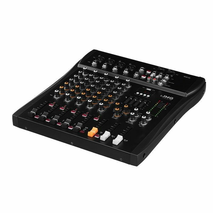 IMG STAGELINE - IMG Stageline MXR-60 6 Channel Audio Mixer With Integrated MP3 Player & Bluetooth Receiver