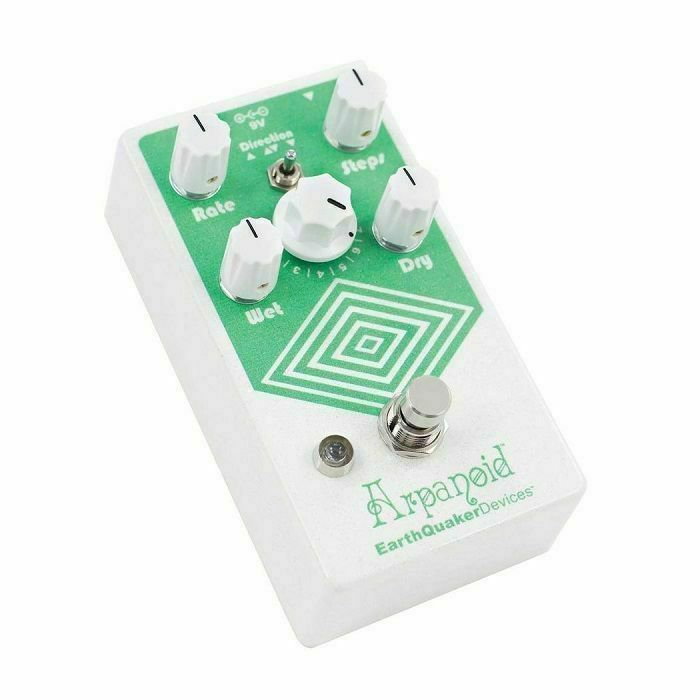 EARTHQUAKER DEVICES - EarthQuaker Devices Arpanoid V2 Polyphonic Pitch Arpeggiator Effects Pedal (white)