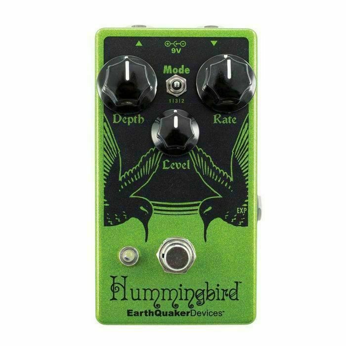 EARTHQUAKER DEVICES - EarthQuaker Devices Hummingbird V4 Repeat Percussions Tremolo Effects Pedal