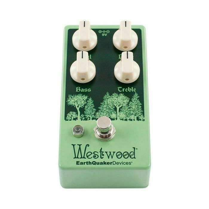 EARTHQUAKER DEVICES - EarthQuaker Devices Westwood Translucent Drive Manipulator Effects Pedal (green)
