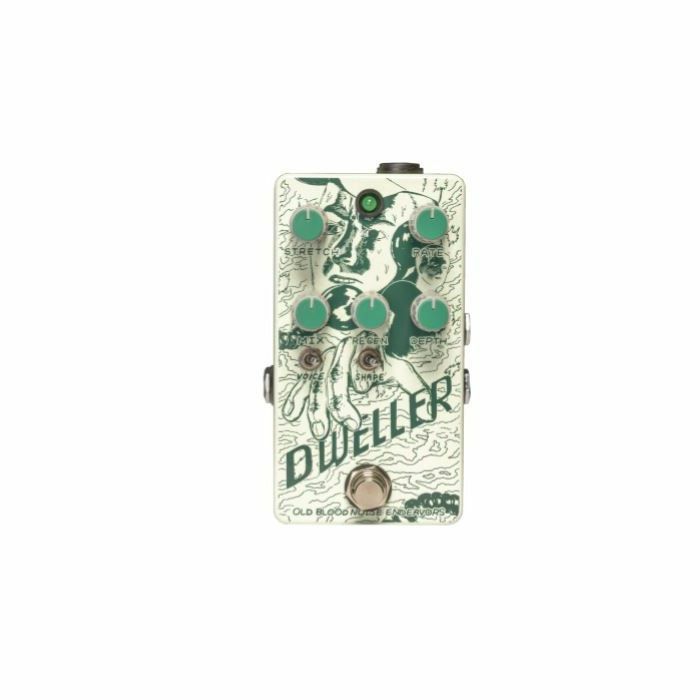 OLD BLOOD NOISE ENDEAVORS - Old Blood Noise Endeavors Dweller Phase Repeater Effects Pedal (white)