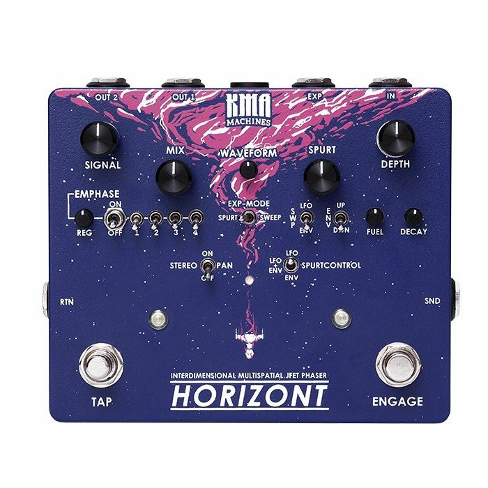 KMA MACHINES - KMA Machines Horizont Interdimensional Multispatial JFET Phaser Effects Pedal