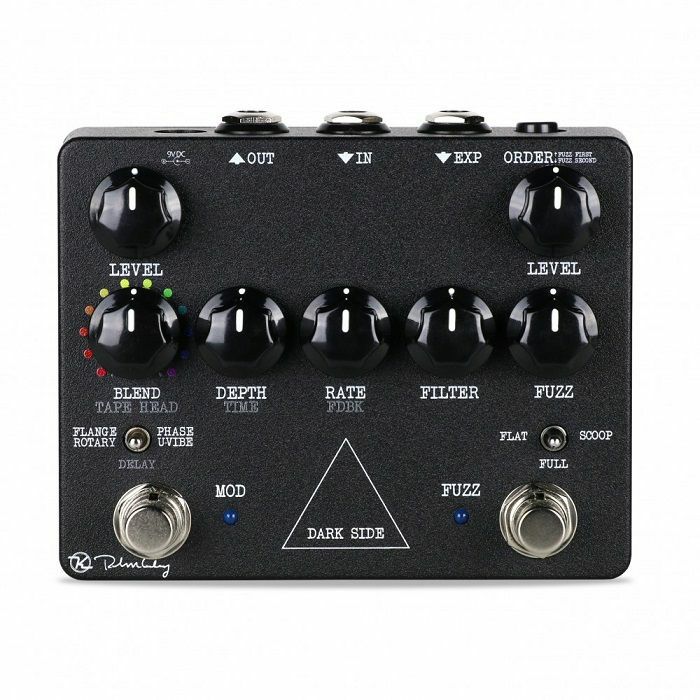 KEELEY - Keeley Dark Side Modern Fuzz Pedal With Rotary, Vibrato & Delay