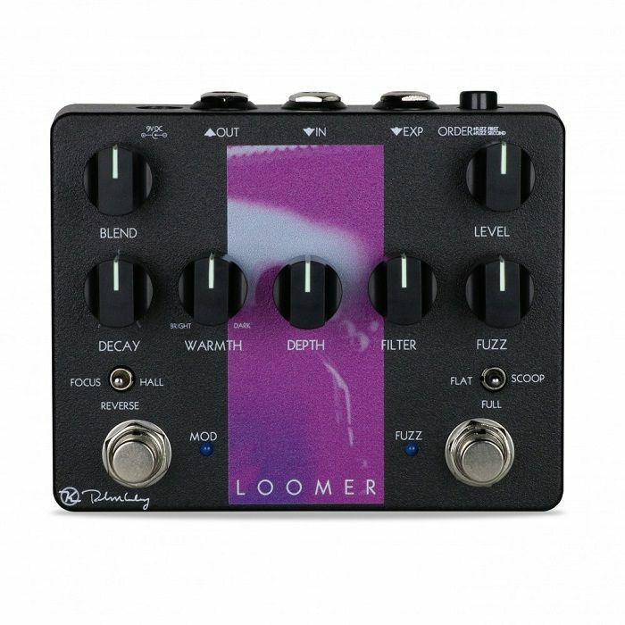 KEELEY - Keeley Loomer Wall Of Fuzz Drenched In Wash Of Reverbz Effects Pedal (black)