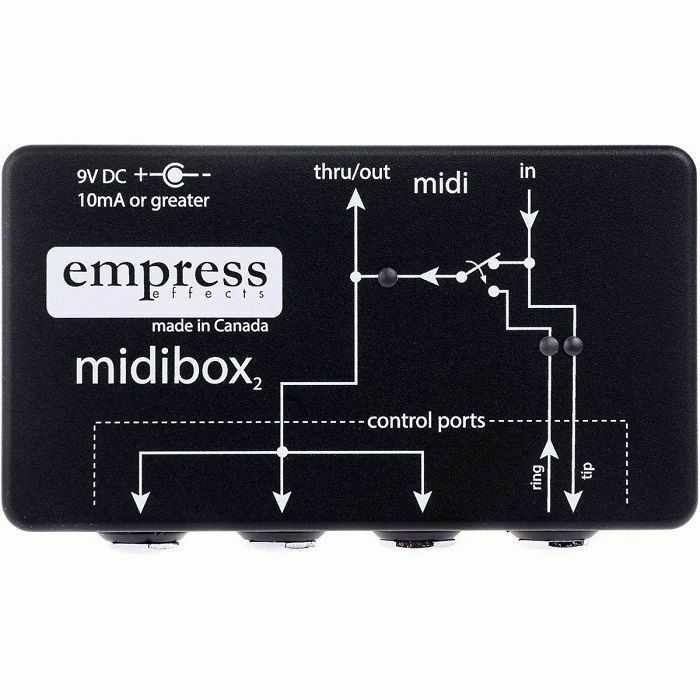 EMPRESS EFFECTS - Empress Effects Midibox2 MIDI Pedal Controller