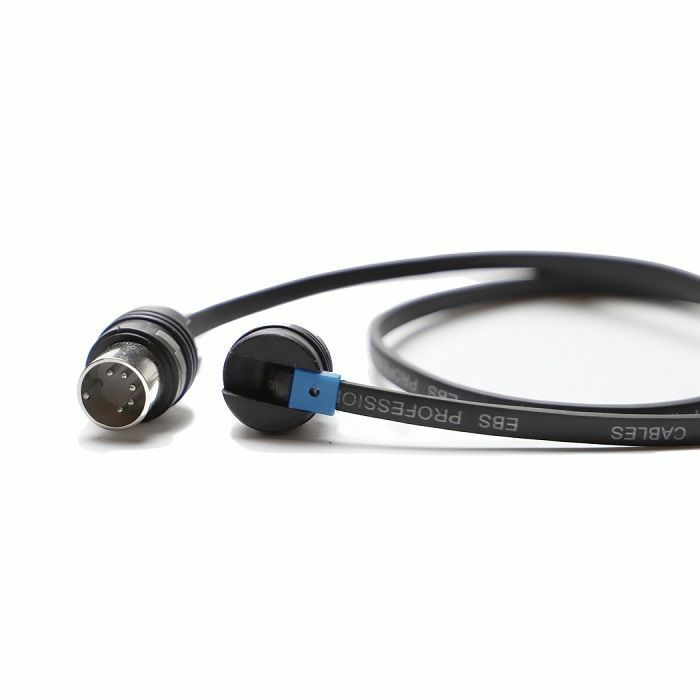 EBS - EBS MIDI-28 BlueDot 5p Flat MIDI Cable (28cm)