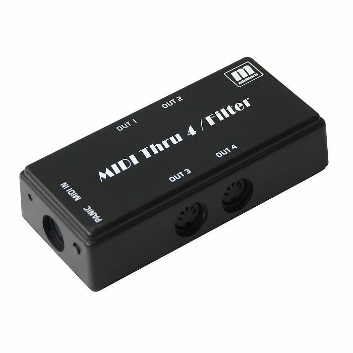 MIDITECH - Miditech MIDI Thru 4 / Filter Thru Box & MIDI Filter (black)