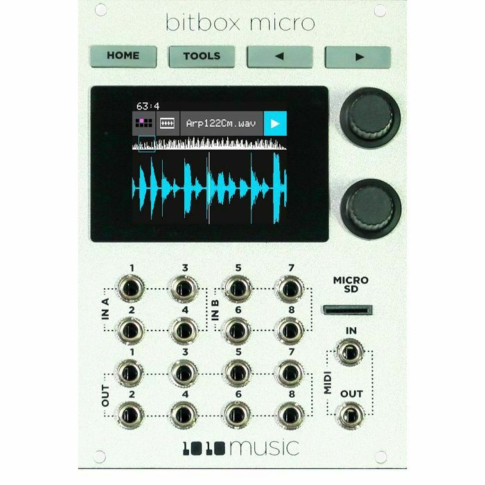 1010 MUSIC - 1010 Music Bitbox Micro Compact Sampling Module (B-STOCK)