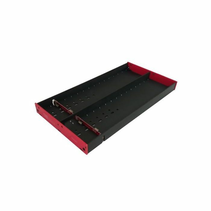 TANGIBLE WAVES - Tangible Waves AE Modular 2-Row 16x2 Standard Modular Synthesiser Case (black/red)