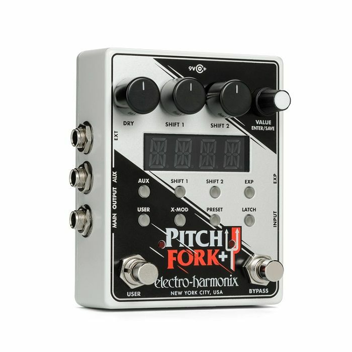 ELECTRO-HARMONIX - Electro-Harmonix Pitch Fork+ Polyphonic Pitch Shifter & Harmony Effects Pedal